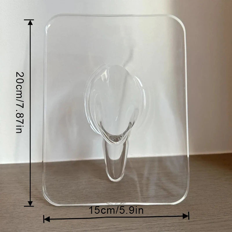 Transparent Acrylic Flower Vase Frame- clear